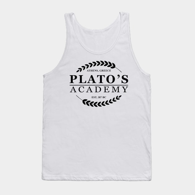 Plato's Accademy Tank Top by Studio.Z